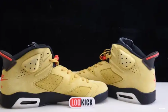 Bmlin JORDAN CN1084-300 X YELLOW 6 AIR TRAVIS SCOTT 0605